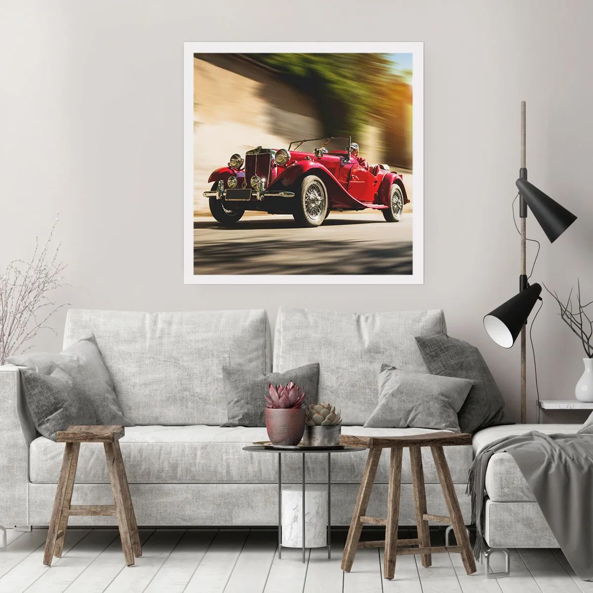 Affiche - Poster - Plus belle que Nike de Samothrace - 60x60 cm