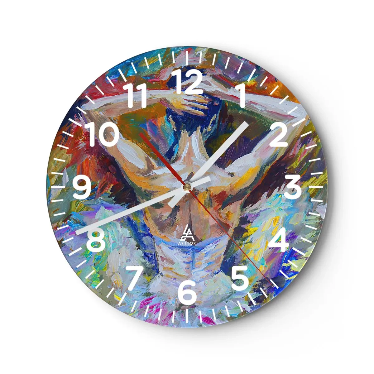 Horloge murale - Pendule murale - Il se peut que ce soit tout - 40x40 cm