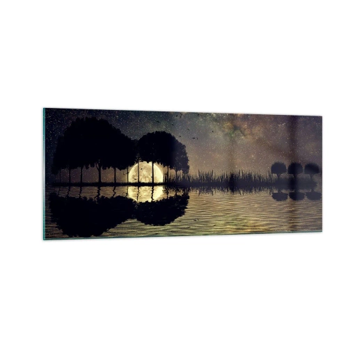 Impression sur verre - Image sur verre - Nuit au bout du monde - 100x40 cm