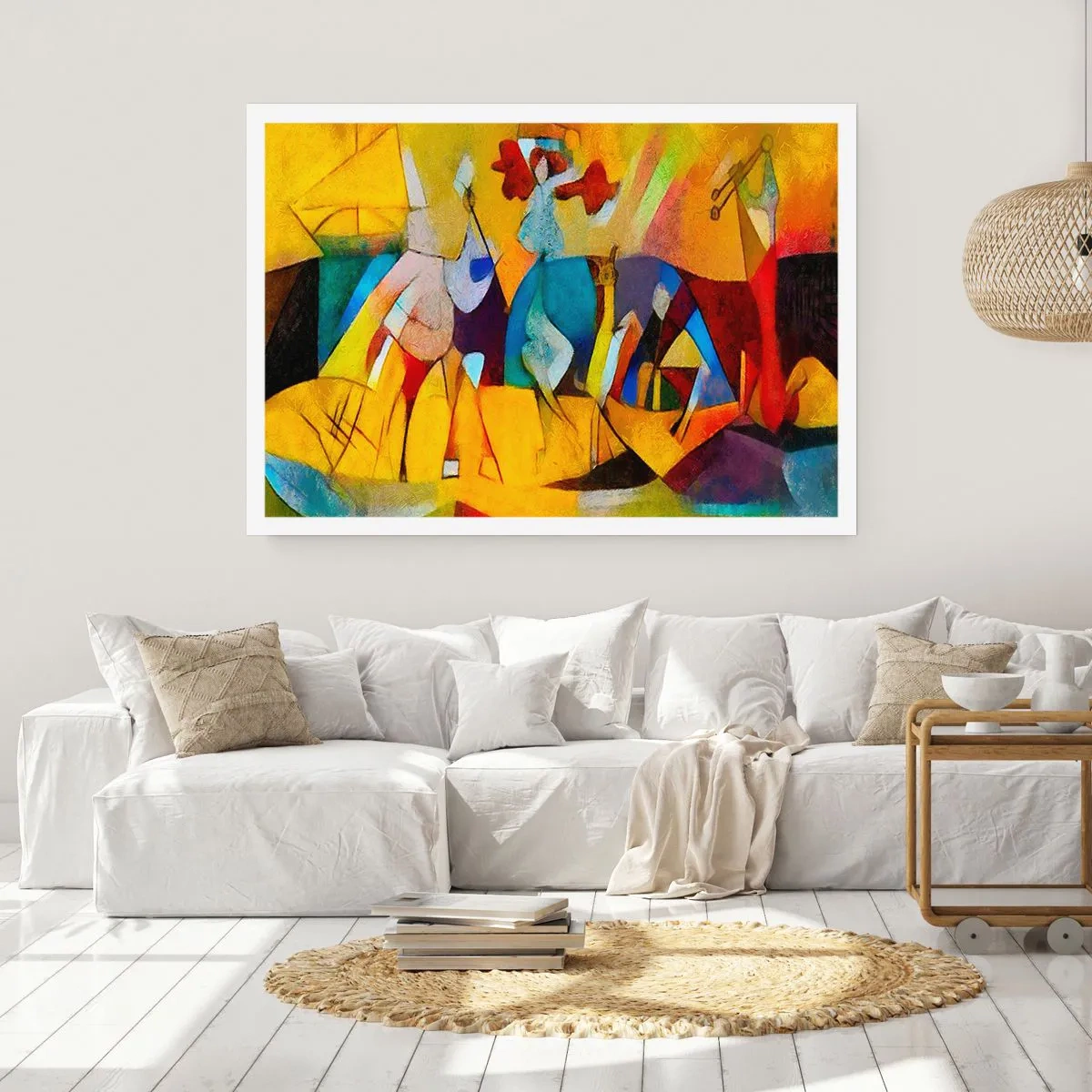 Affiche - Poster - Soleil - vie - joie - 70x50 cm