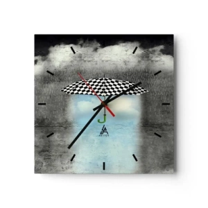 Horloge murale - Pendule murale - Et pourtant c'est possible - 40x40 cm