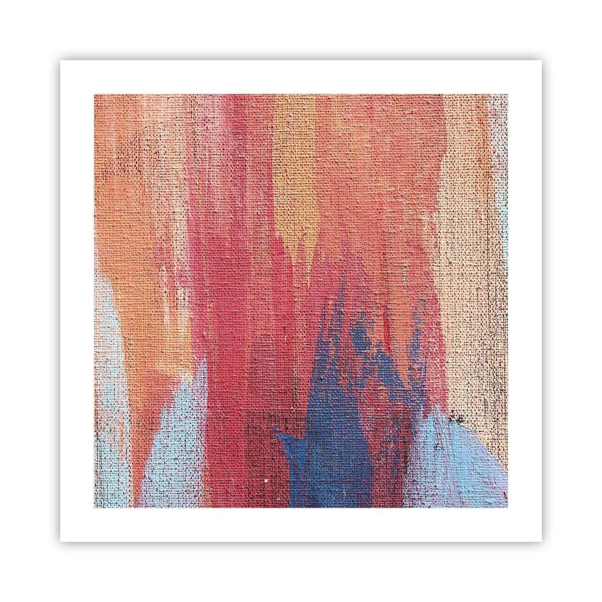 Affiche - Poster - Ecoulement de l'arc-en ciel - 50x50 cm