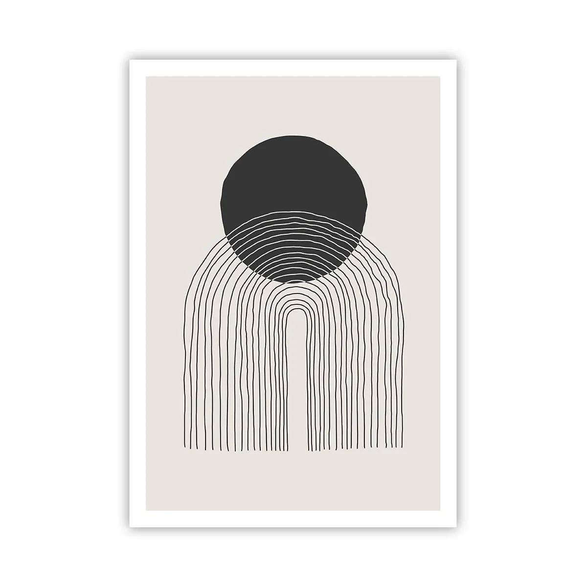 Affiche - Poster - Tremblement et confiance - 70x100 cm