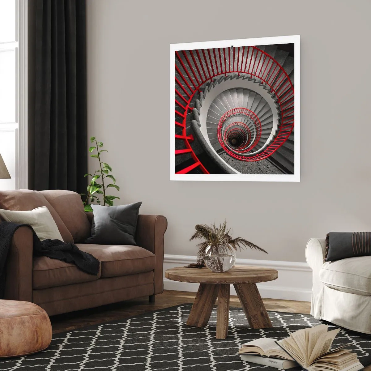 Affiche - Poster - Amusement architectural - 30x30 cm