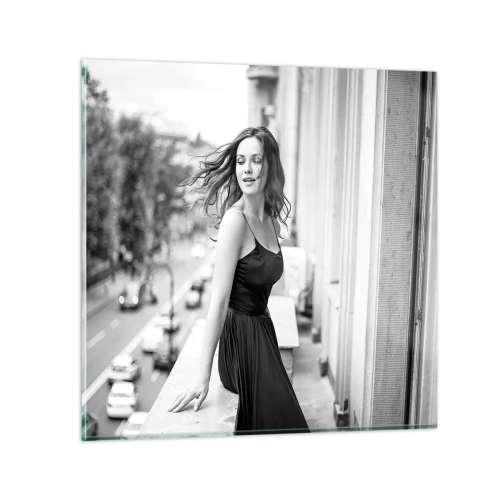 Impression sur verre - Image sur verre - Certainement un Parisien - 40x40 cm