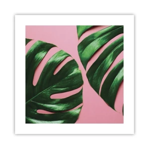 Affiche - Poster - Rendez-vous vert - 40x40 cm