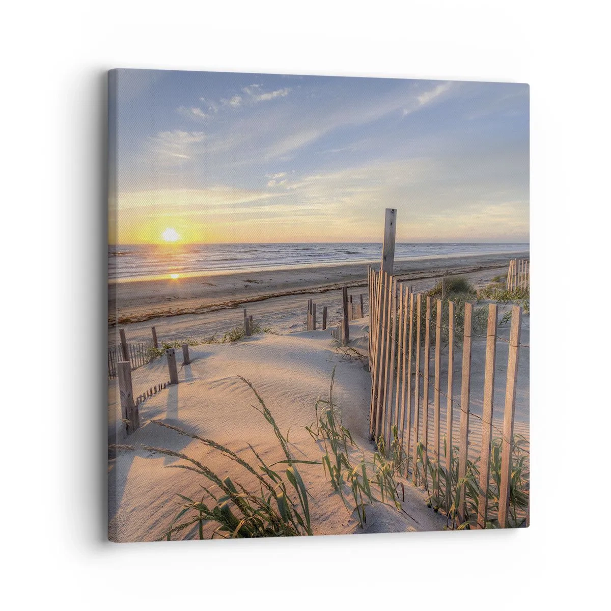 Impression sur toile - Image sur toile - Ombre et brillance du vent - 30x30 cm