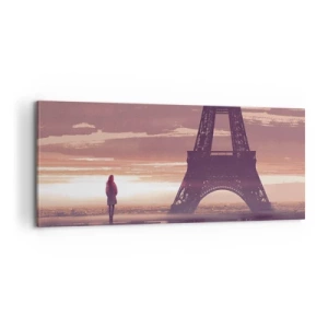 Impression sur toile - Image sur toile - Seulement deux d'entre eux - 100x40 cm