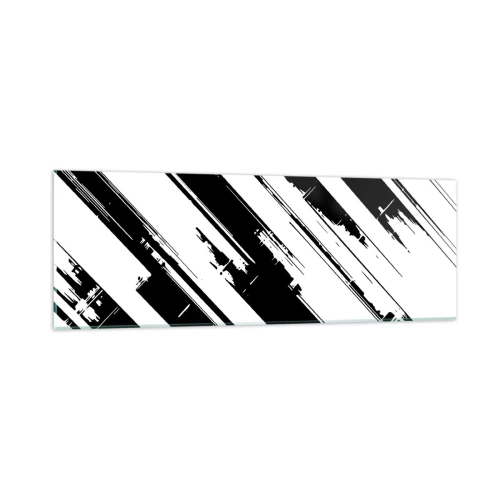 Impression sur verre - Image sur verre - Une composition intense et dynamique - 90x30 cm