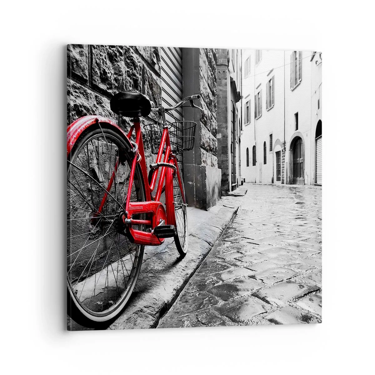 Impression sur toile - Image sur toile - La vraie beauté ne vieillit pas - 70x70 cm