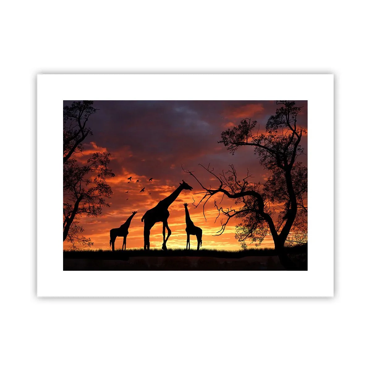 Affiche - Poster - Un petit dîner avec vos proches - 40x30 cm