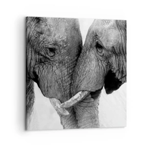 Impression sur toile - Image sur toile - Confession sincère - 60x60 cm