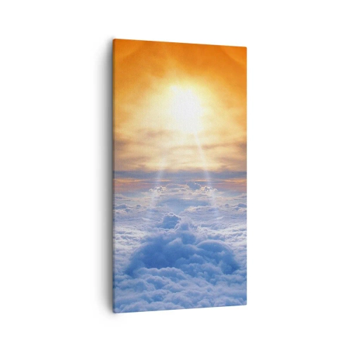 Impression sur toile - Image sur toile - Paysage mystique - 55x100 cm