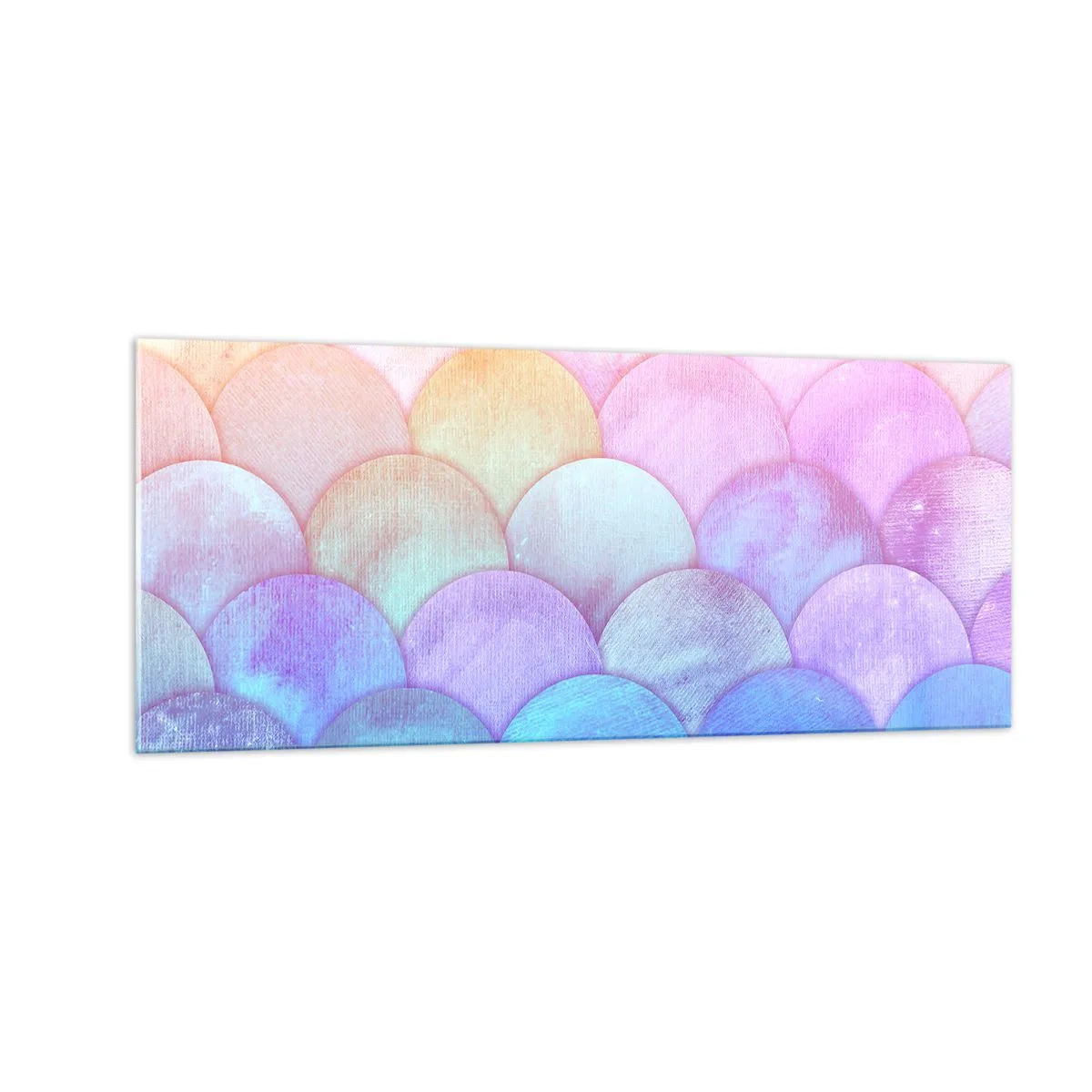 Impression sur verre - Image sur verre - Écailles de perles - 100x40 cm