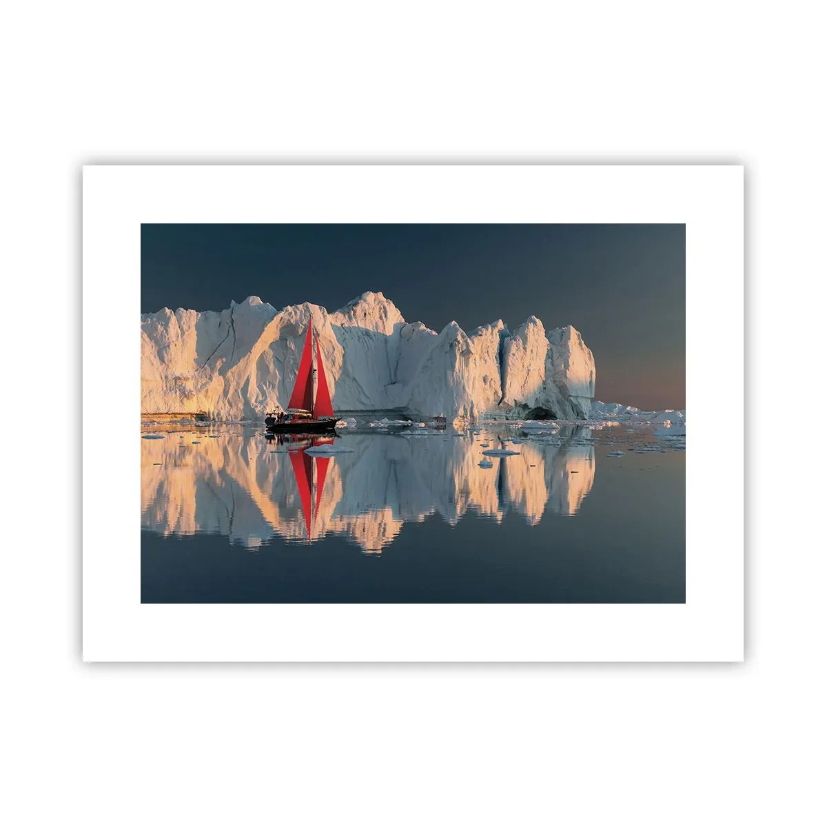 Affiche - Poster - Aux limites du monde - 40x30 cm