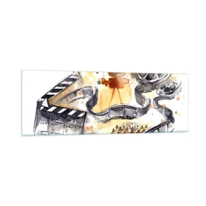 Impression sur verre - Image sur verre - Au pays des rêves - 90x30 cm