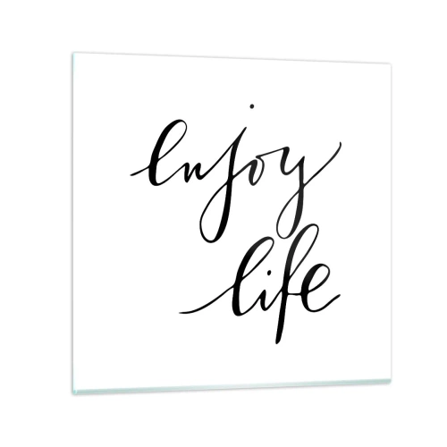 Impression sur verre - Image sur verre - Rien à ajouter.... - 30x30 cm