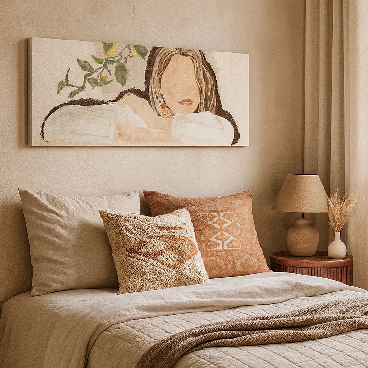 Impression sur toile - Image sur toile - La beauté du sud - 30x30 cm