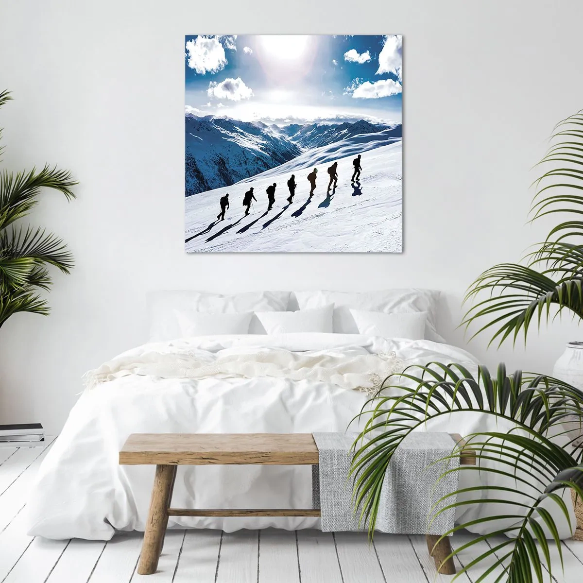 Impression sur toile - Image sur toile - L'équipe des conquérants - 50x50 cm