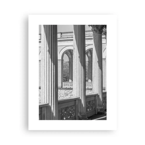 Affiche - Poster - Arcade ensoleillée - 30x40 cm