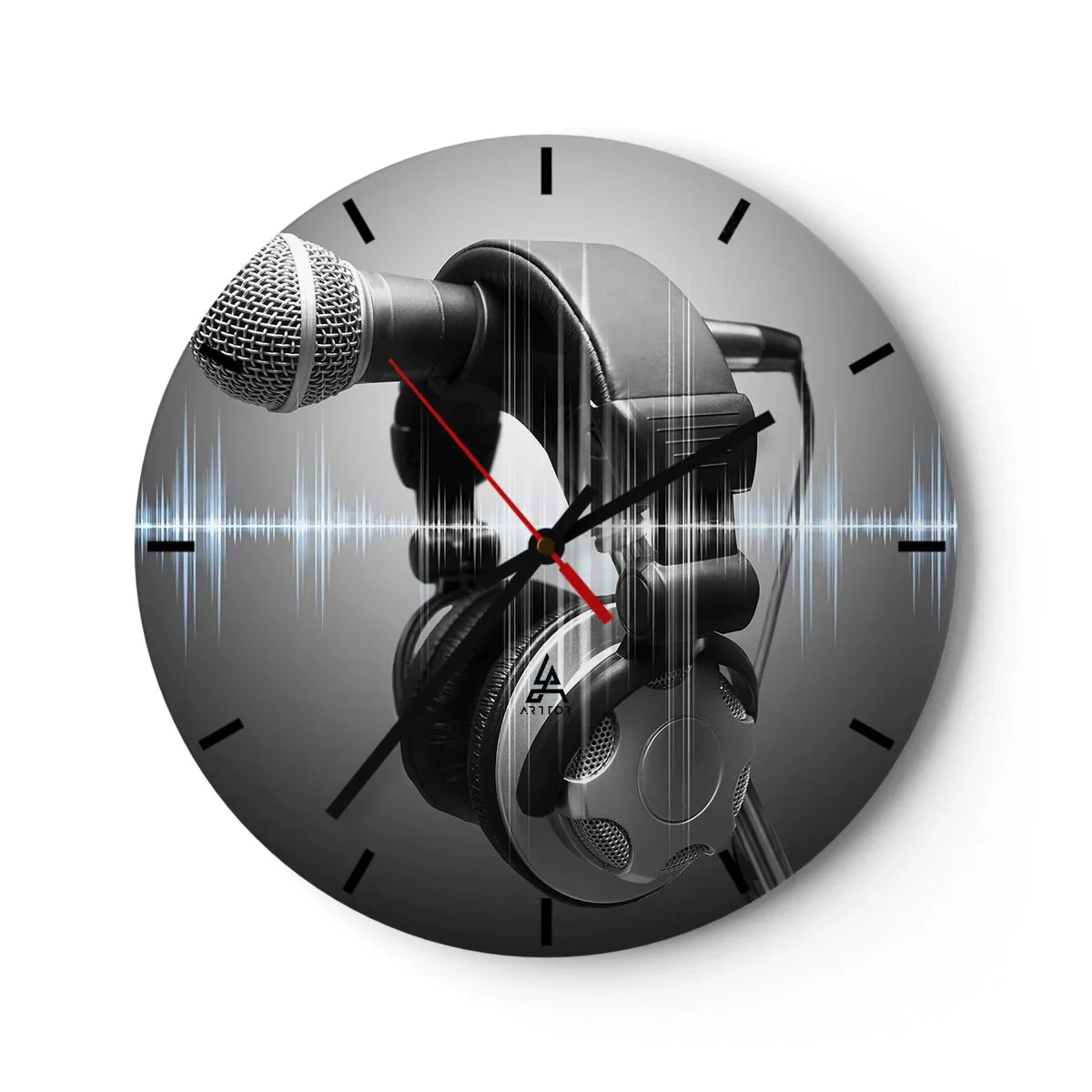 Horloge murale - Pendule murale - Vous pouvez encore entendre son chant - 40x40 cm