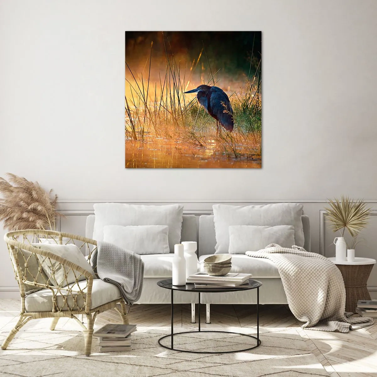 Impression sur verre - Image sur verre - Allez, laissez-moi en paix avec ces photos - 60x60 cm