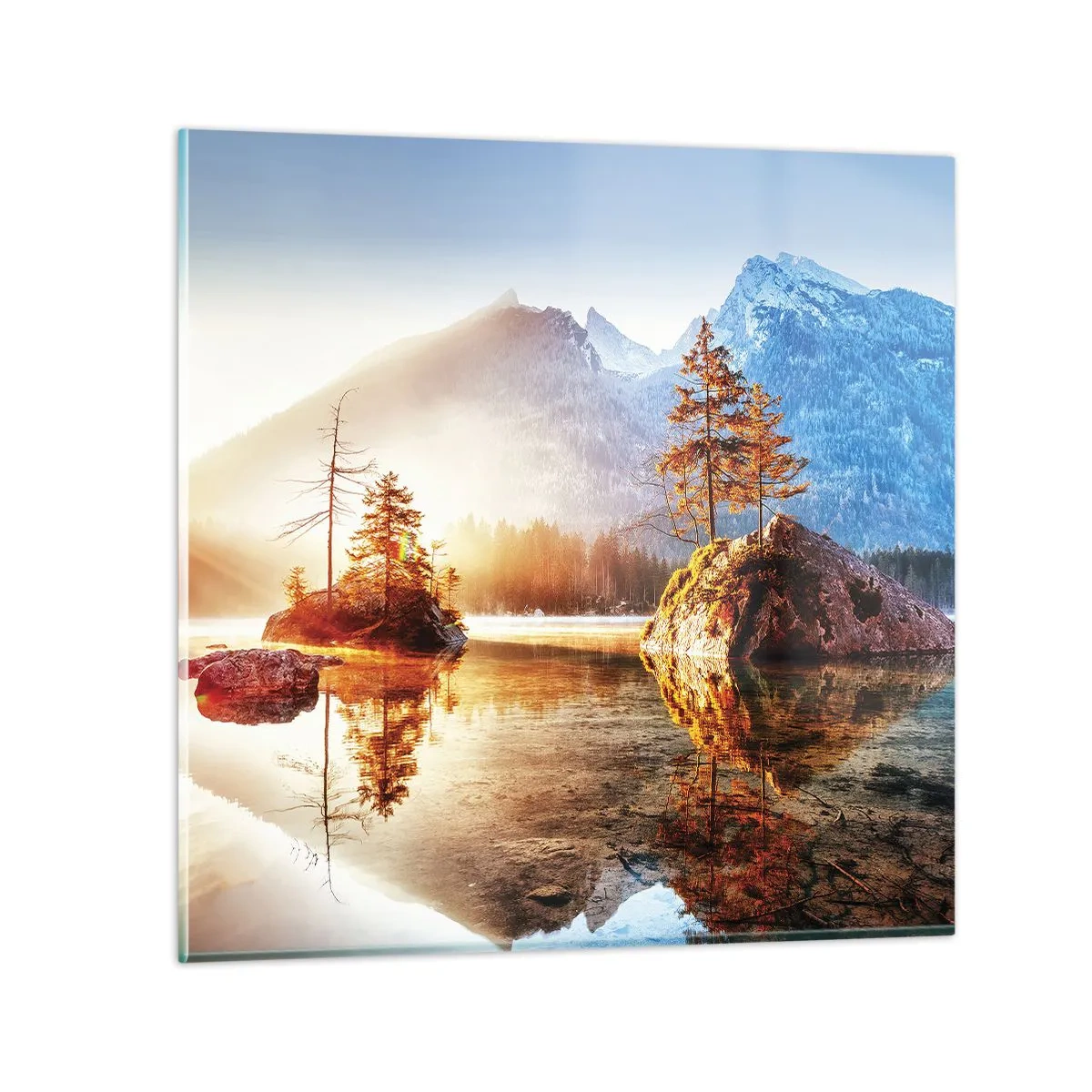 Impression sur verre - Image sur verre - La nature sous un nouveau jour - 70x70 cm