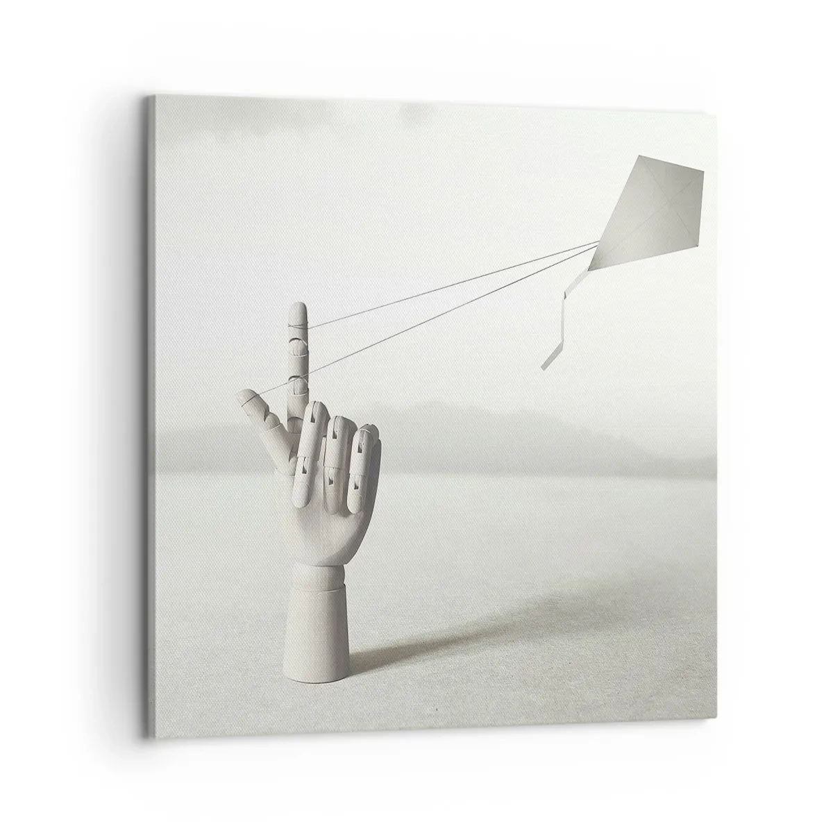 Impression sur toile - Image sur toile - Épreuve de force - 60x60 cm