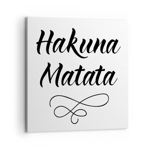 Impression sur toile - Image sur toile - Le meilleur conseil - 60x60 cm