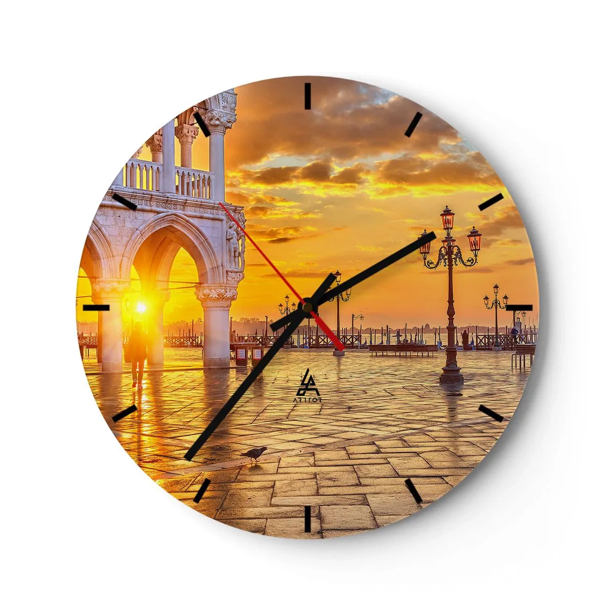 Horloge murale - Pendule murale - Où est tout le monde? - 40x40 cm