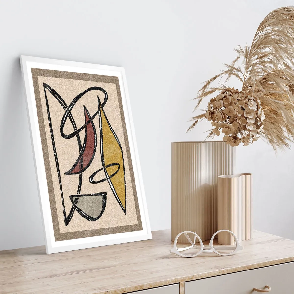 Affiche dans un cadre blanc - Poster - Verticales et horizontales - 30x40 cm