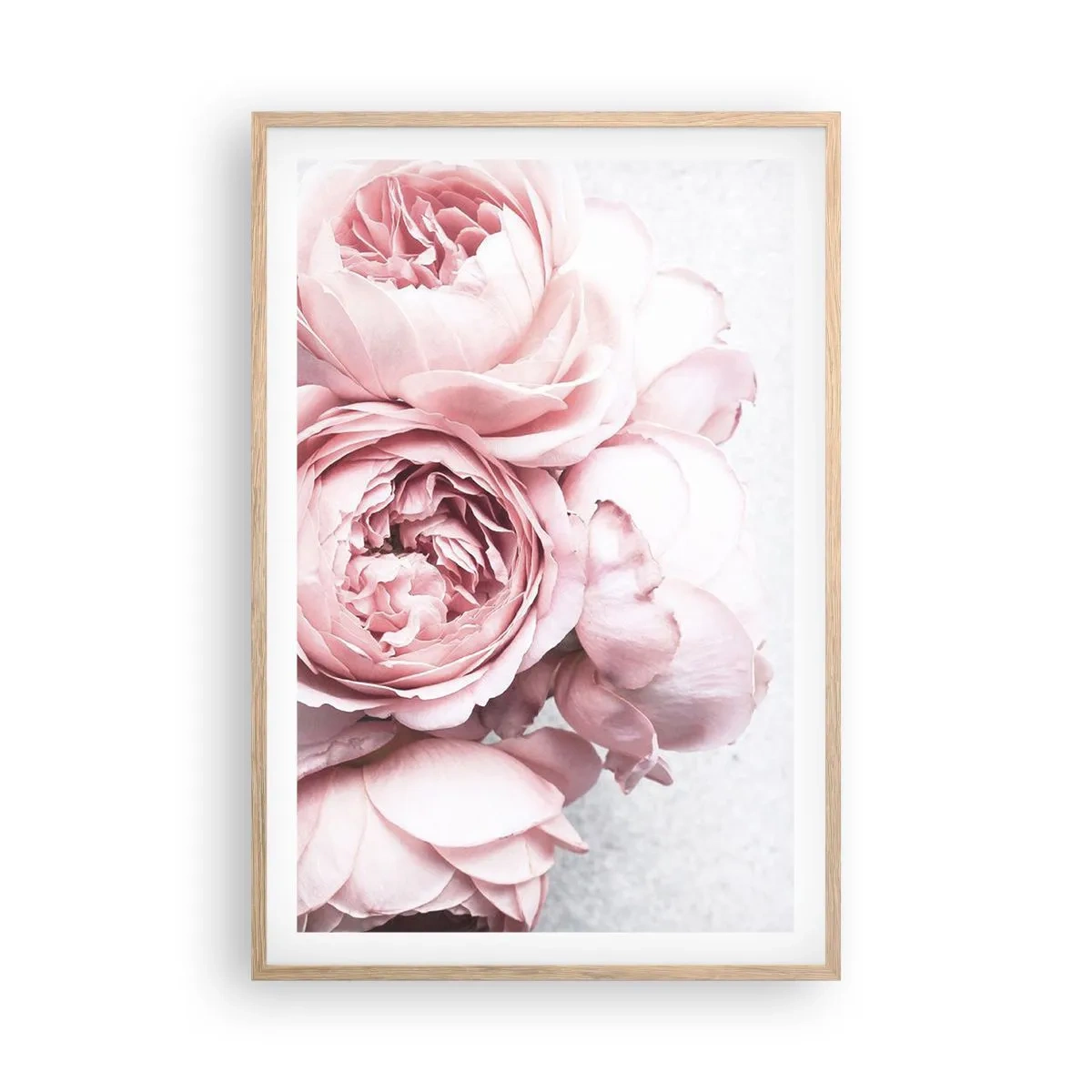 Affiche dans un chêne clair - Poster - Pour les romantiques - 61x91 cm