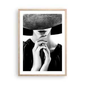 Affiche dans un chêne clair - Poster - Beauté cachée - 50x70 cm