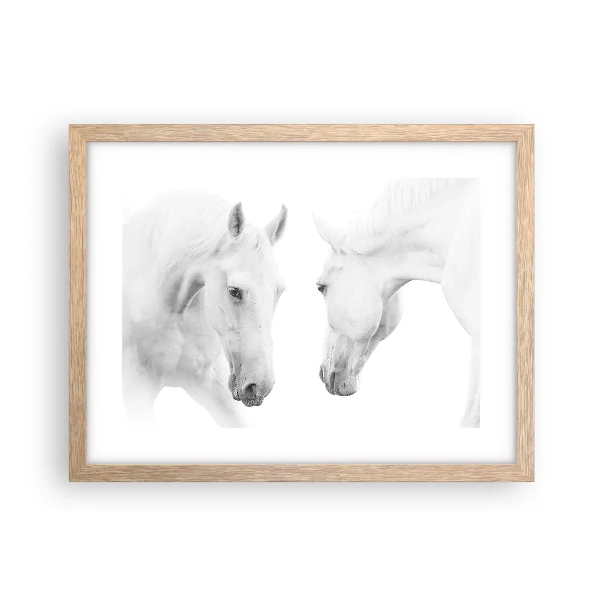 Affiche dans un chêne clair - Poster - Serait-ce de l’amitié? - 40x30 cm