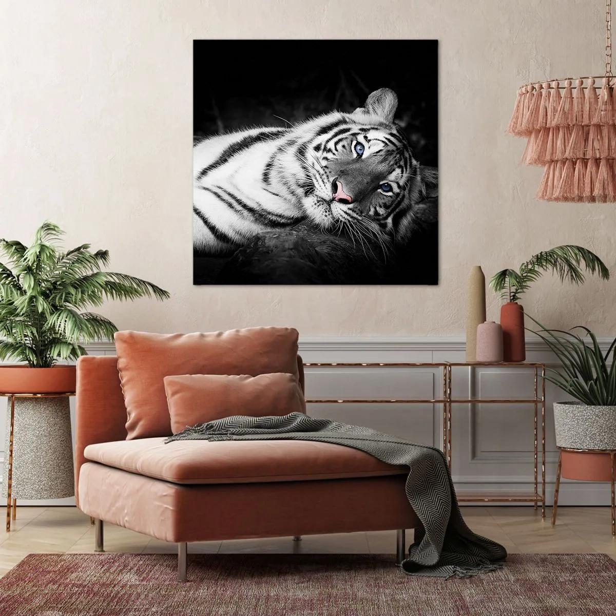 Impression sur toile - Image sur toile - Sauvagerie et paix - 40x40 cm