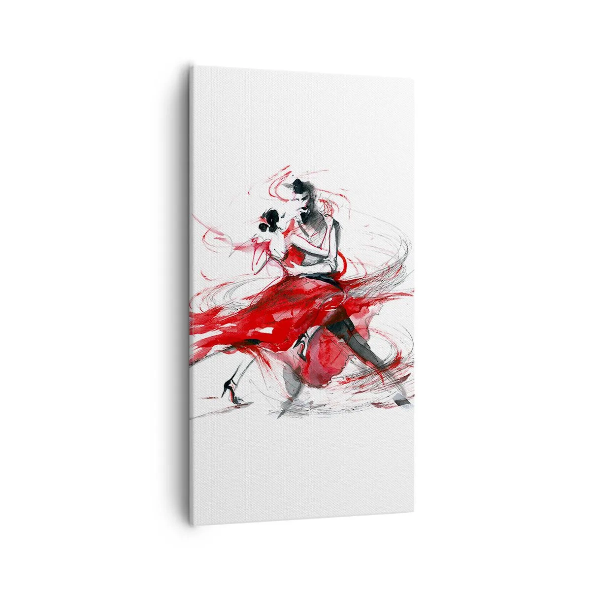 Impression sur toile - Image sur toile - Tango - le rythme de la passion - 55x100 cm