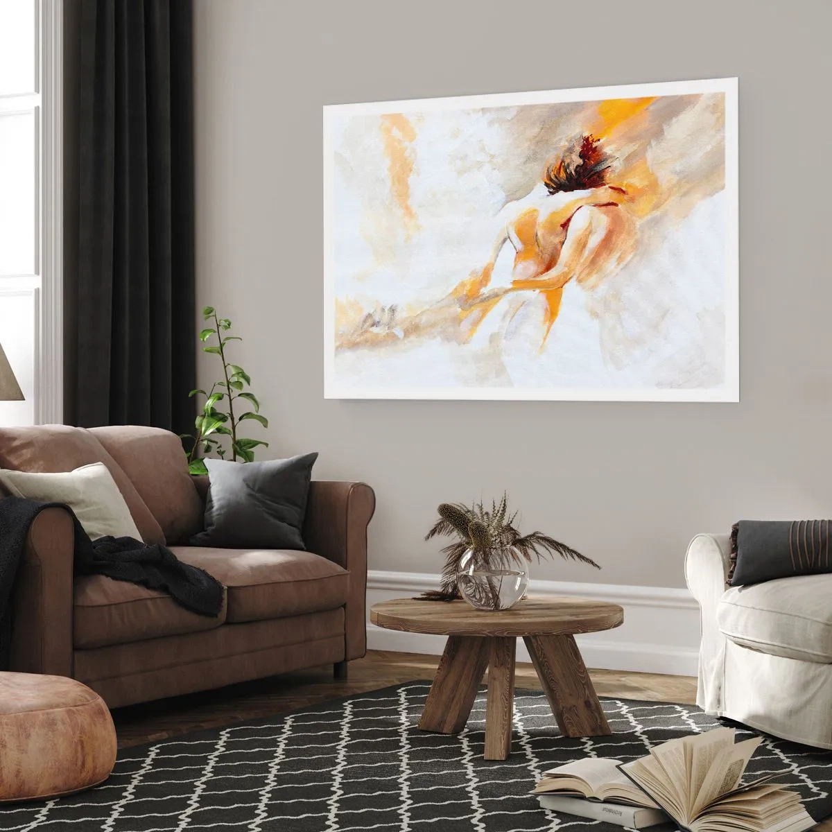 Affiche - Poster - Proximité dans le ciel - 40x30 cm