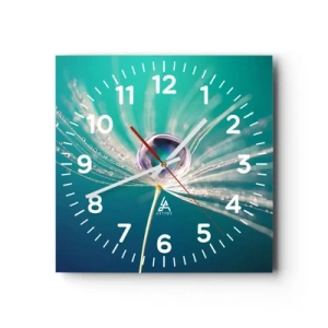 Horloge murale - Pendule murale - Moment mystique - 40x40 cm