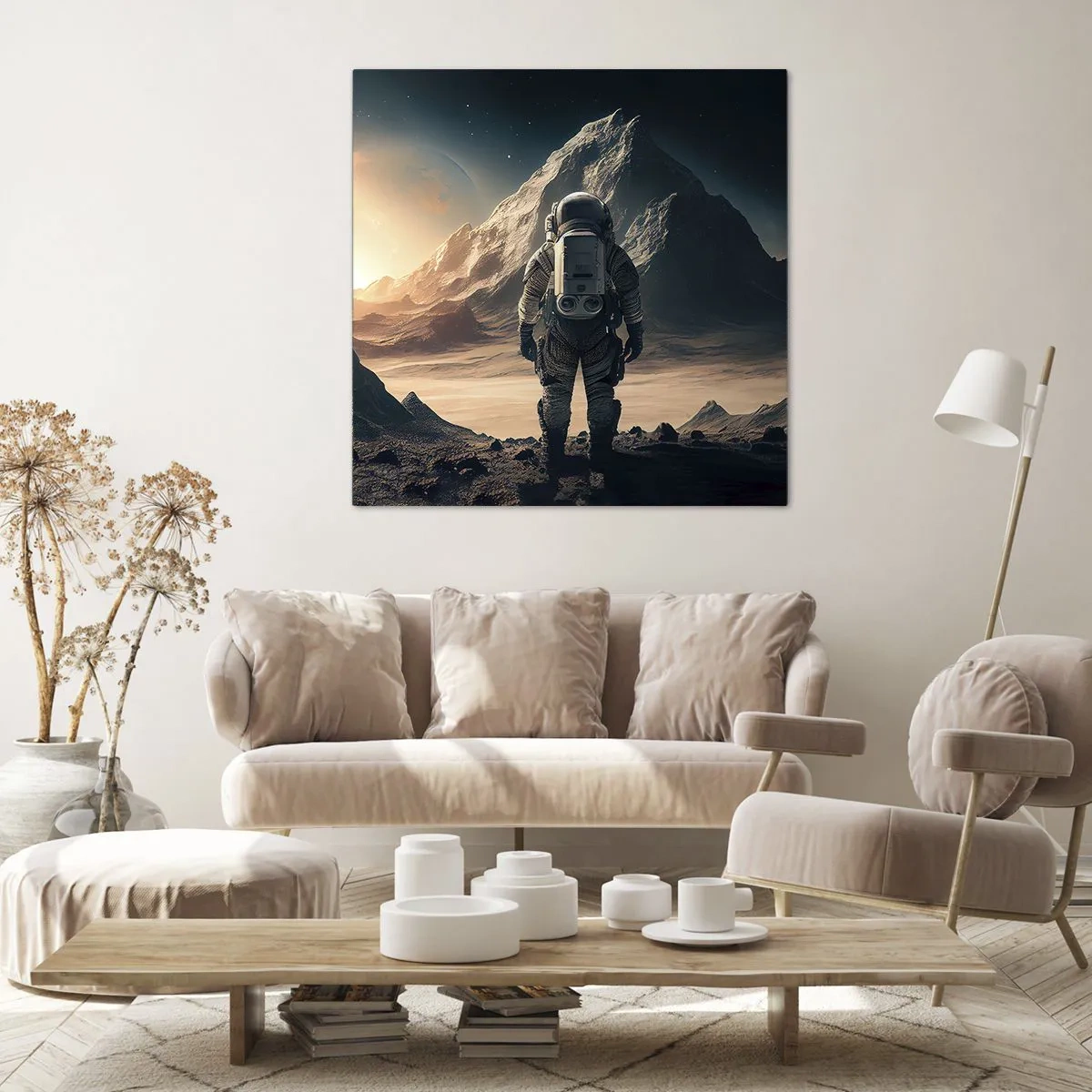 Impression sur toile - Image sur toile - Nouveau défi - 50x50 cm