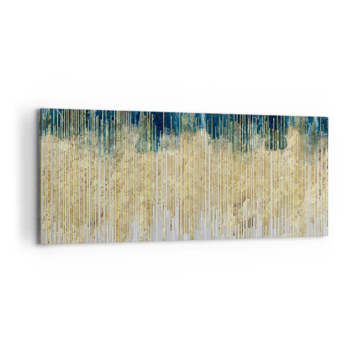 Impression sur toile - Image sur toile - Bordure dorée - 100x40 cm