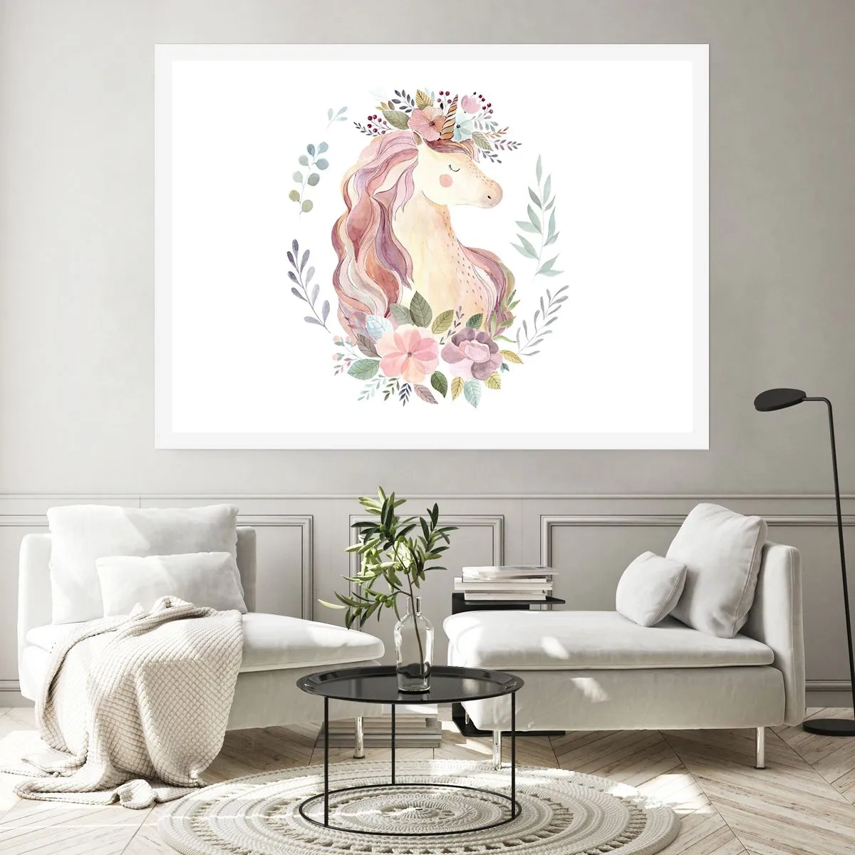 Affiche - Poster - Invitation au monde des contes de fées - 40x30 cm