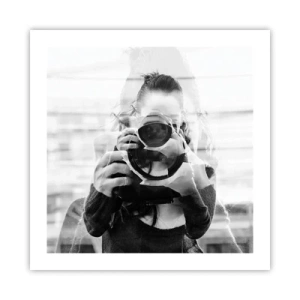 Affiche - Poster - Créateur et matériel - 50x50 cm