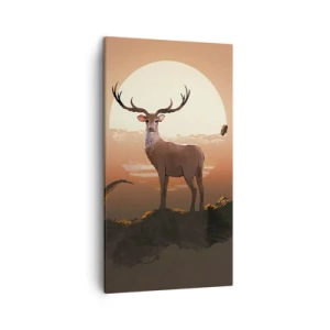 Impression sur toile - Image sur toile - Cette nuit ne ressemble à aucune autre - 45x80 cm