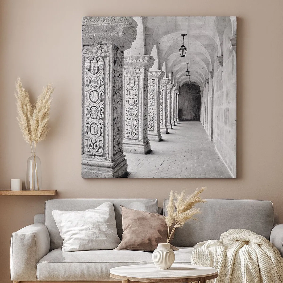 Impression sur toile - Image sur toile - Où cela mène-t-il…? - 30x30 cm