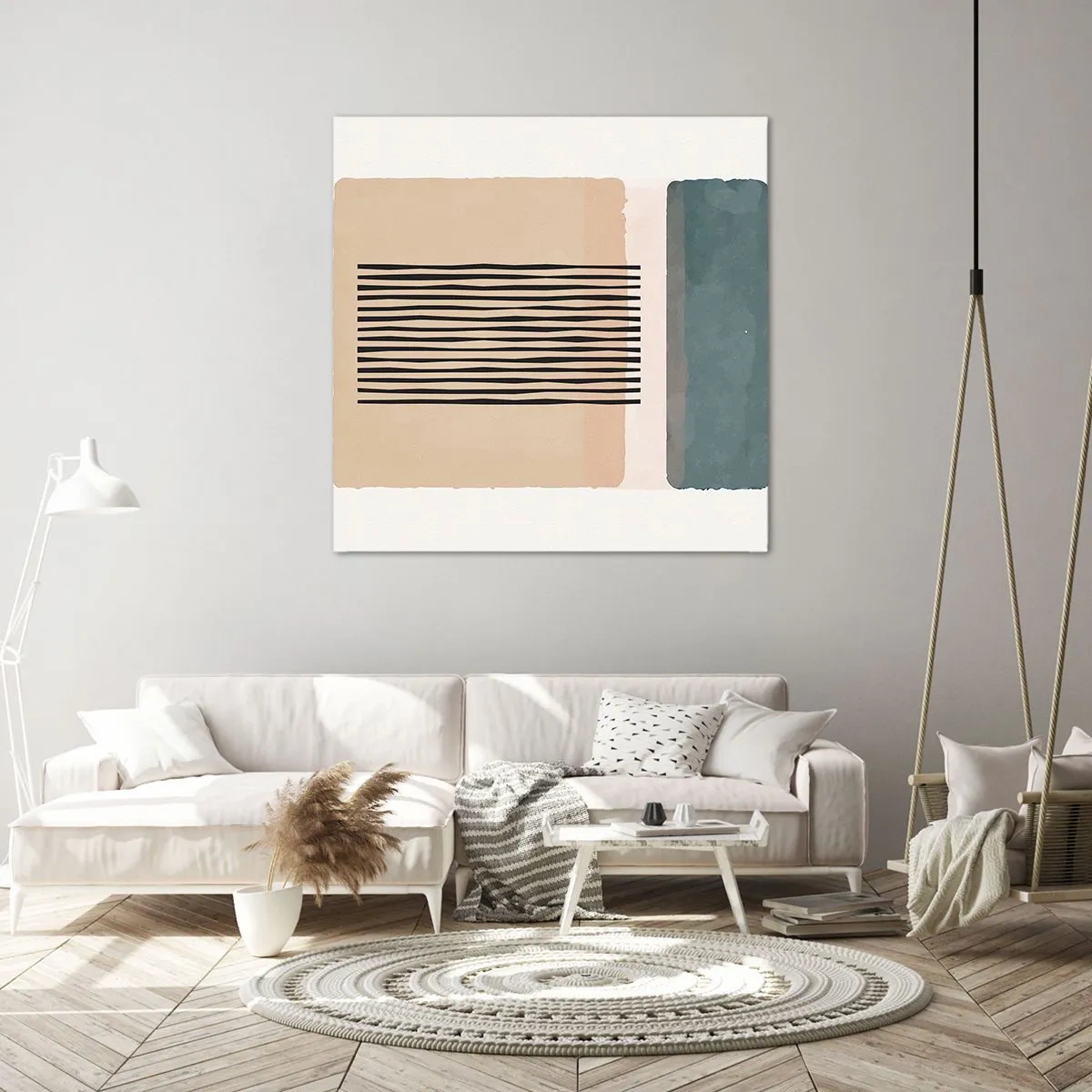 Impression sur toile - Image sur toile - Tout est en ordre - 60x60 cm