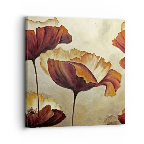 Impression sur toile - Image sur toile - À la lisière des champs - 30x30 cm