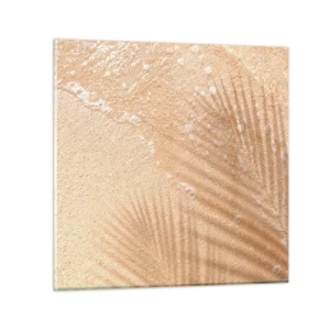 Impression sur verre - Image sur verre - Ombre d'un été chaud - 40x40 cm