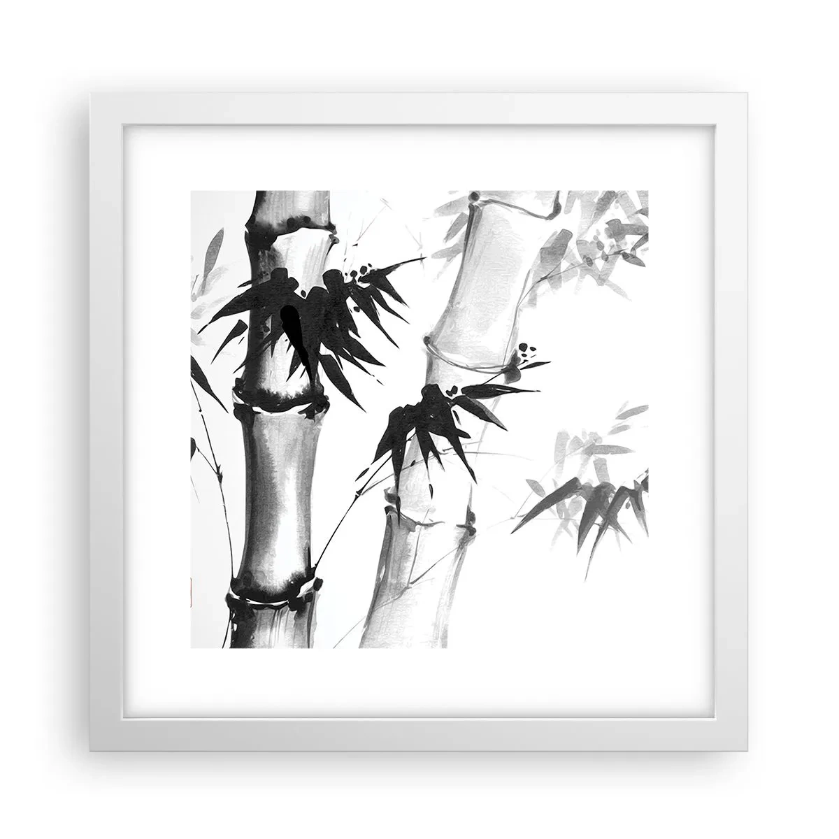 Affiche dans un cadre blanc - Poster - Gros plan sur l'orient - 30x30 cm