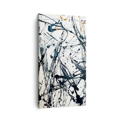 Impression sur toile - Image sur toile - Abstraction expressionniste - 45x80 cm