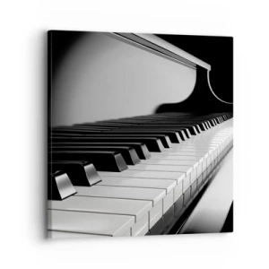 Impression sur toile - Image sur toile - Harmonie des formes et des couleurs - 30x30 cm